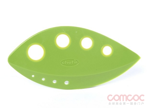 利用这片“叶子”可以分割蔬菜菜叶和茎。